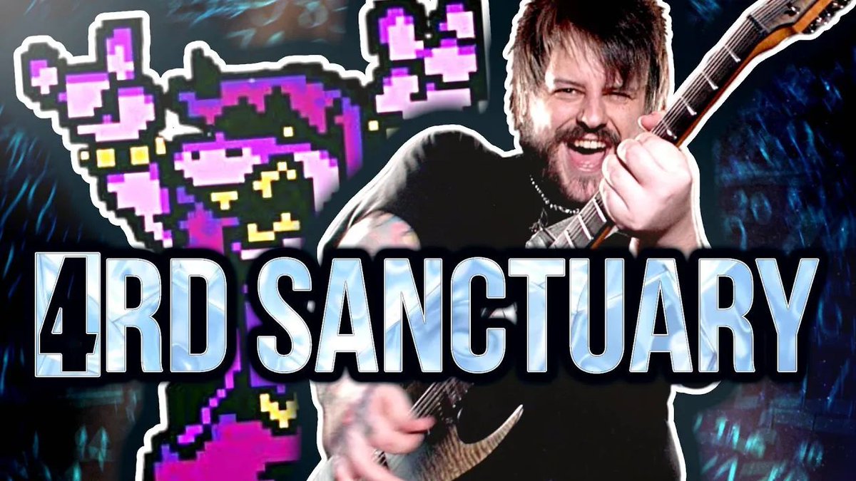 FamilyJules7x's tweet photo. HAPPY 4RD OF JULY! Let's see if I can tackle 🔼4RD SANCTUARY🔼 from Deltarune Chapter 5. Toby Fox wrote in some of the most difficult time signature shifts in all video game music at 200 bpm! Let me know what you think and if you're able to headbang along!
▶️https://t.co/UXMMlJYa6D