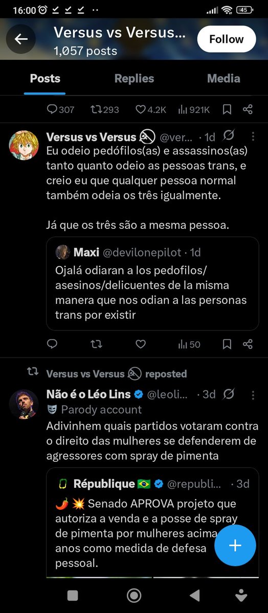 HiYoriSS2's tweet photo. @versusgi @badmichaelj Gente esse é o cara KKKK KKKKK 
Não vale nem a pena argumentar com acéfalo, virgem, incel, evangélico https://t.co/gYgpAEKH0y