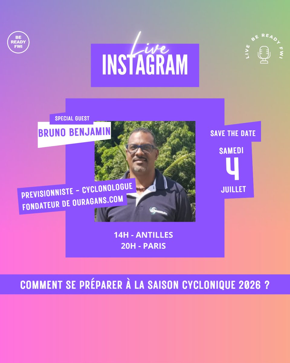 ouragans's tweet photo. Si vous n'avez pas pu suivre le live Instagram de @Bereadyfwi avec @Ouragans, voici le lien pour le replay

https://t.co/H3JbaCLerd https://t.co/HPHJwjsWa1