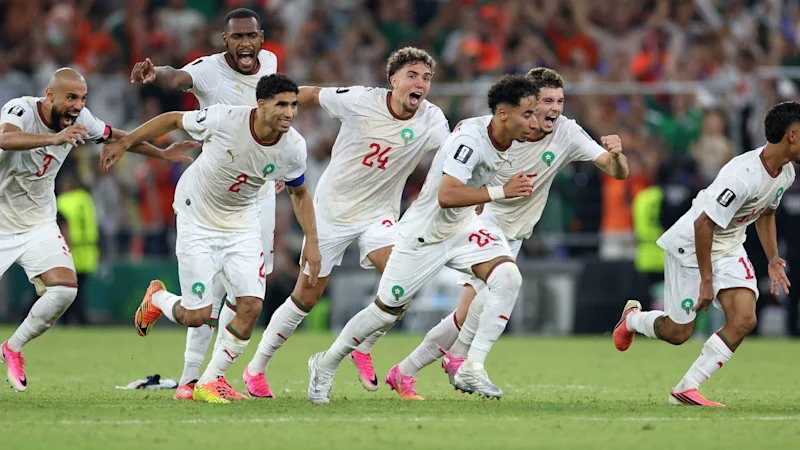 AlertesInfos's tweet photo. 🚨🚨💣 LE MAROC 🇲🇦 ÉLIMINE LE CANADA 🇨🇦 ET FILE EN QUARTS DE FINALE DE LA COUPE DU MONDE !! https://t.co/dLlP74RWSP