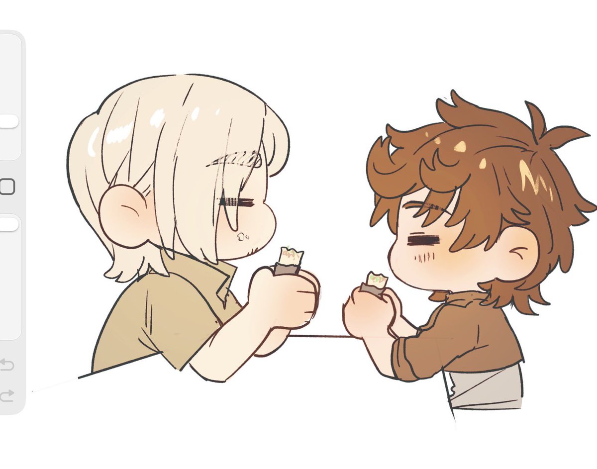 Kamyp_Ammy's tweet photo. Gris &amp; My oc https://t.co/2FZLnxX1rU