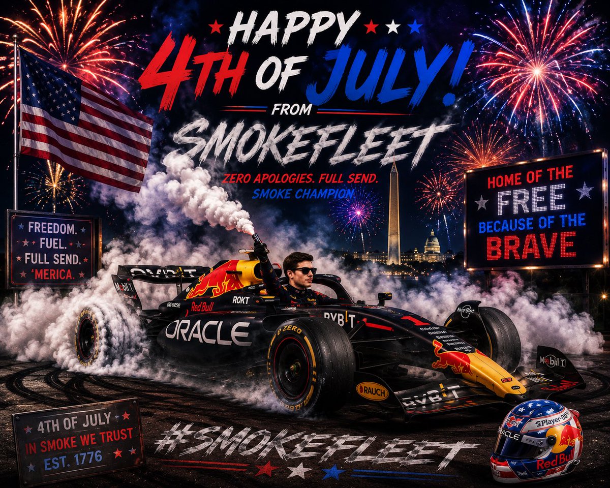 MaximusVer3142's tweet photo. Happy 4th #smokefléét https://t.co/e3ES0igtyL