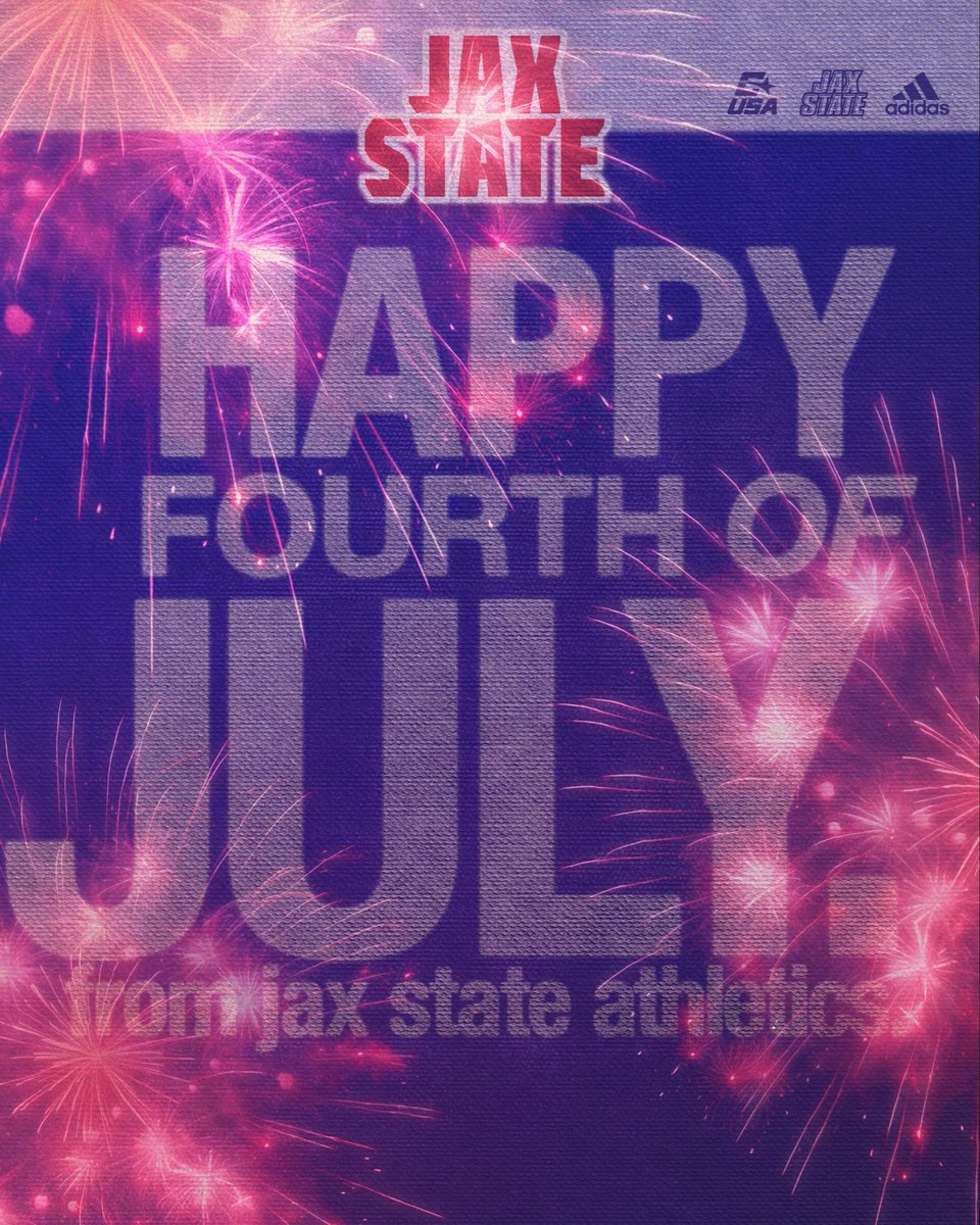 JSUGamecocks's tweet photo. Wishing America a happy 250th birthday and all of Gamecock Nation a safe and happy Independence Day! 🇺🇸 https://t.co/D1jJ6bStUu