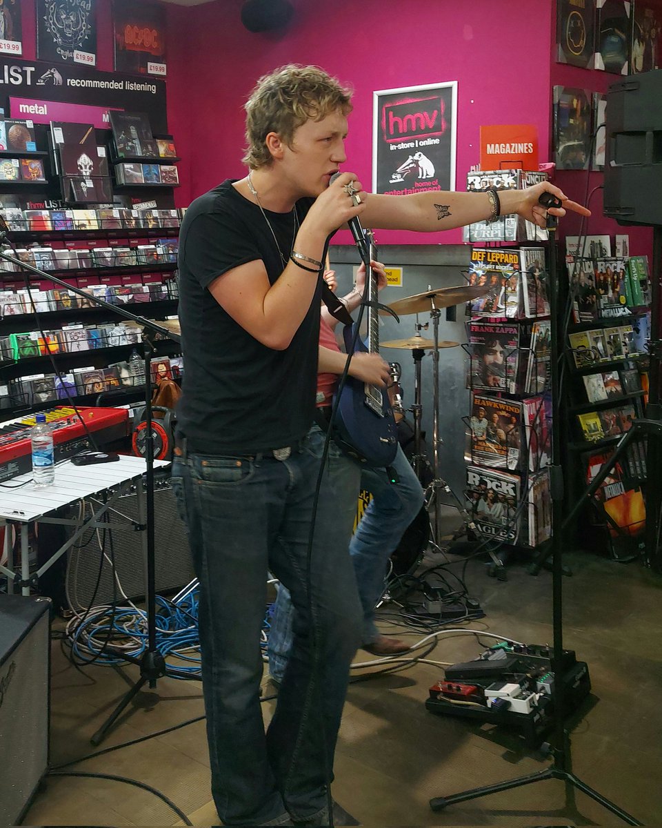 hmvYeovil's tweet photo. Massive thankyou to the band and to everyone who turned up to see The Entitled Sons playing live in the store today.
#theentitledsons #epitaph #hmvliveandlocal #livemusic #4thJuly https://t.co/2FUj1qvawq