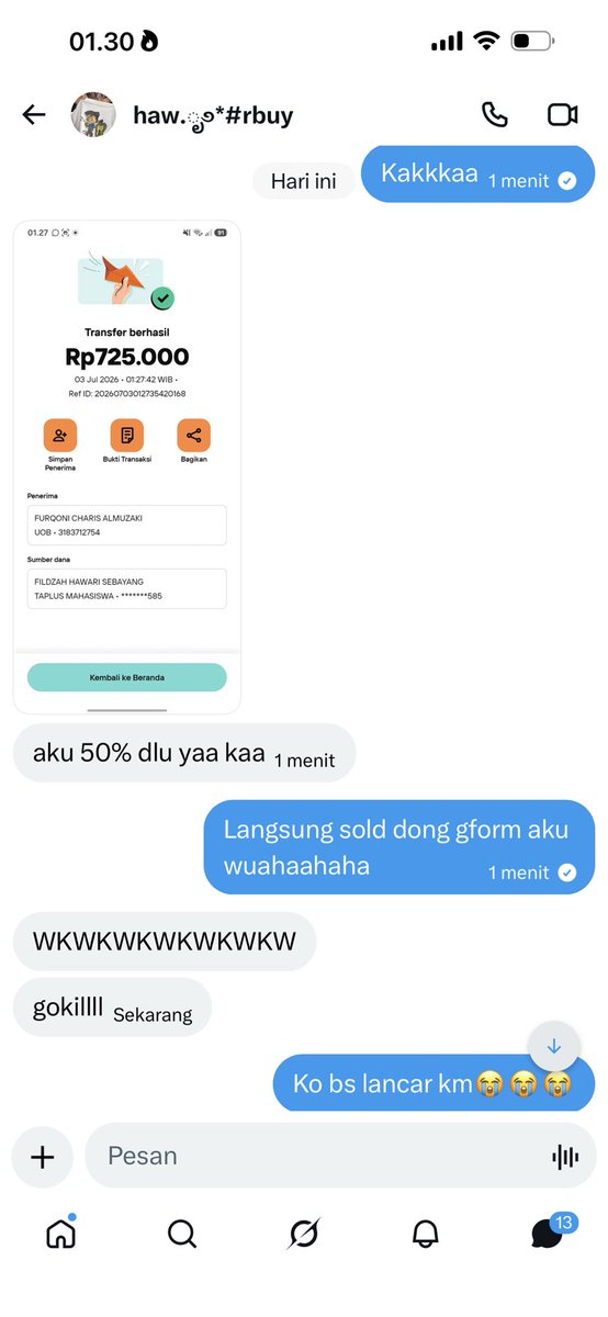 khfidinata's tweet photo. GUYS SISA DKIT BANGET YA🫶🏻😘buyyer terbaik https://t.co/eVi2pg4OZQ