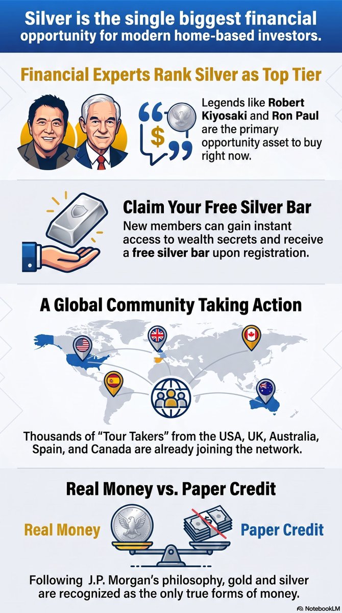 DanoEnterprises's tweet photo. 🥈 What if your next business opportunity came with real silver, proven training, and step-by-step support?

👉 Learn more today and see what's possible
https://t.co/9KFW8BBsdF 

#Entrepreneur
#DigitalMarketing
#ListBuilding
#EmailMarketing
#SoloAds
#TrafficGeneration
#Bitcoin https://t.co/O7yWBCZDjD