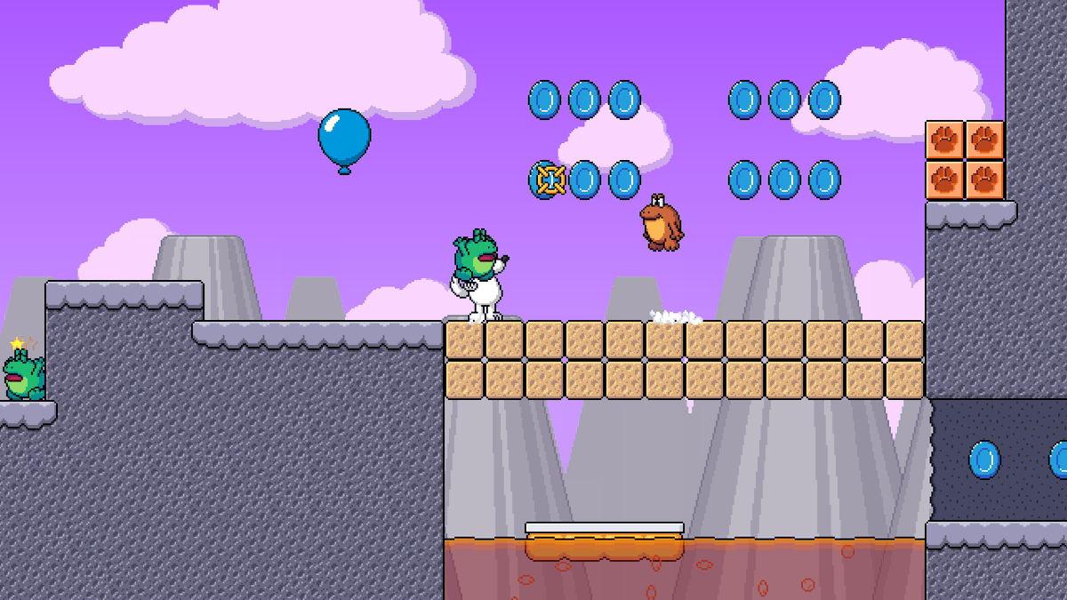 RondosRomp's tweet photo. @gamedrops_ Rondo's Romp #ScreenshotSaturday

Rondo's Romp is the spiritual successor Yoshi's Island truly deserves! 🐾

Steam page with demo: https://t.co/H9mM0JeZHk https://t.co/H7SLGR6yPP