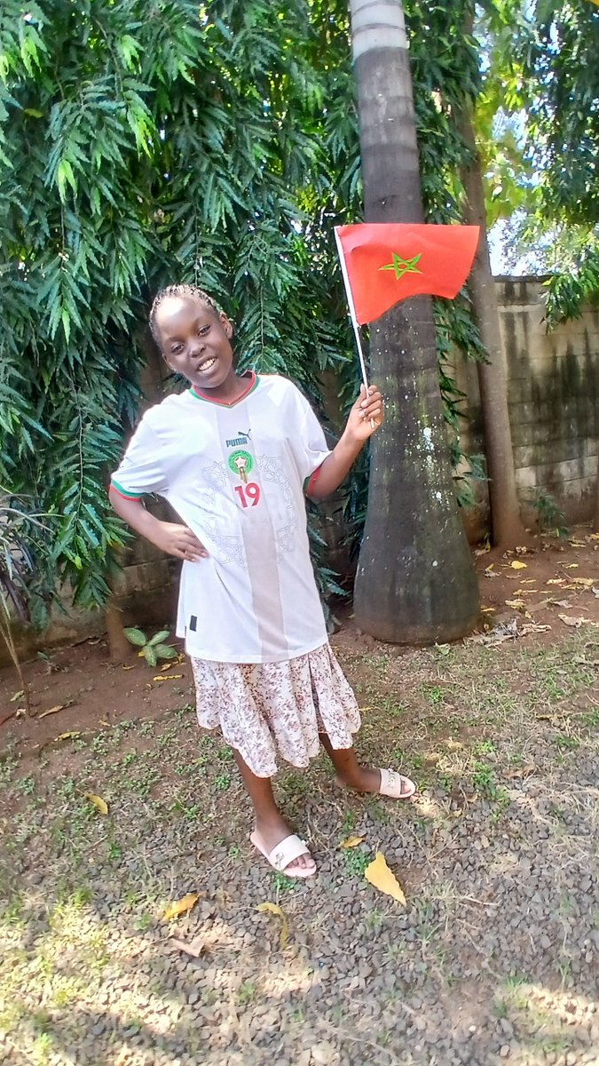 bedjosessien's tweet photo. 3 hours before Canada 🇨🇦 vs Morocco 🇲🇦 👌 

My daughter Precious here's ready for Morocco 🇲🇦 🙌 Dima Maghrib Canada must go down 
@soka25east https://t.co/sPk8eZ7Vms