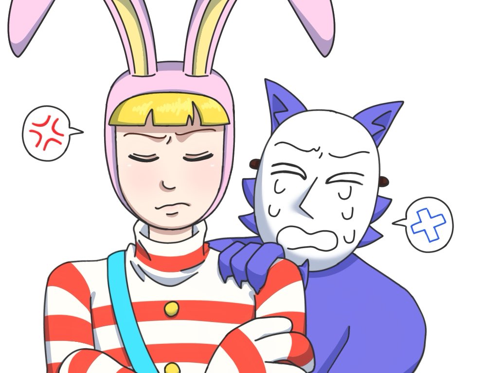 Mini_20260119's tweet photo. ポピー&amp;ケダモノ　イラスト #popeetheperformer #ポピーザぱフォーマー https://t.co/6anAWelytG