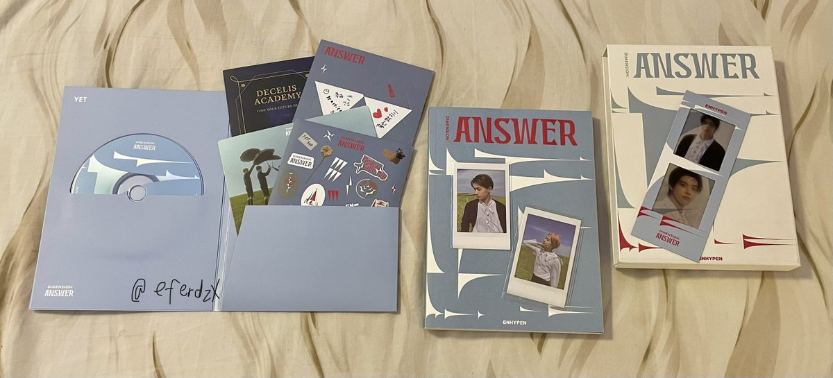 eferdzX's tweet photo. ENHYPEN Dimension: ANSWER YET Album
₱200

– on hand
– unsealed
– dm/reply to mine
– no discount for payo

t. enhypen dimension answer yet album jay sunoo pc photocard jake photostrip
#eferdzable #wtsenhypen #lfbenhypen #enhypen https://t.co/nzdwZsPAcS