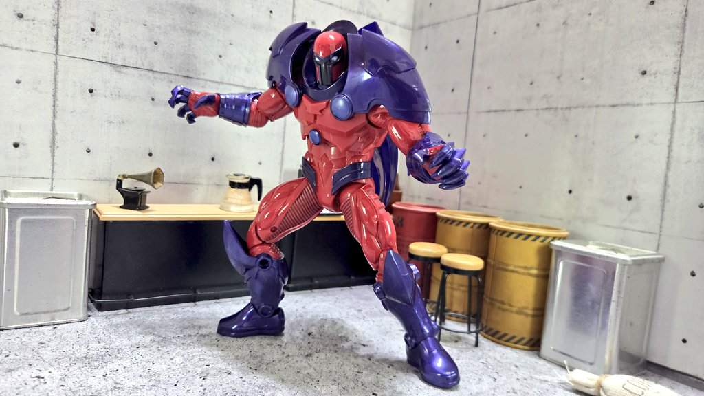 superiorlagia's tweet photo. マーベルレジェンド オンスロート開封！
今期1押し、待ちに待ったビルド版オンスロートのレトロパッケージ版！ビルドのリカラーでより格好良くなったオンスロートが、我が手に…(感涙)
これはプロフェッサーXとマグニートーも手に入れなければ！ https://t.co/oz1ZedaVh9