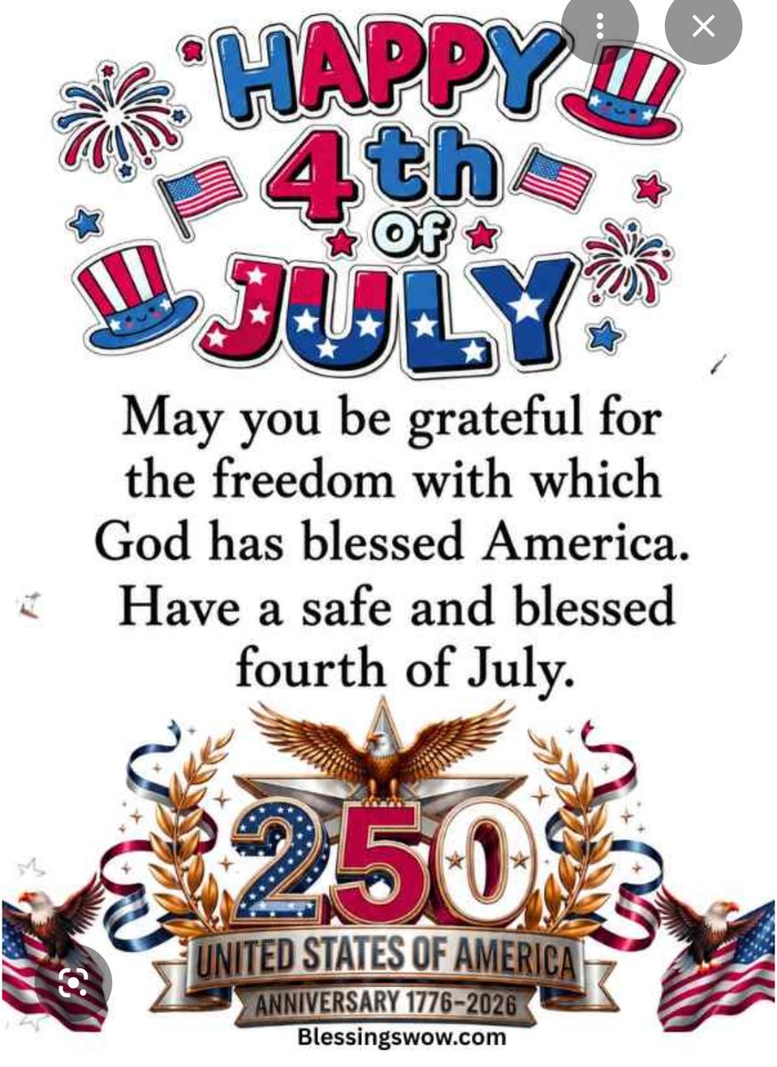 deenikkicen's tweet photo. To all who served, thank you!
Happy 4th of July. 

#thankyou #happy4th #fireworks https://t.co/FuGLHmZpTd