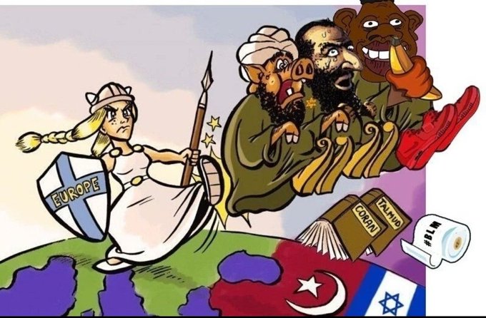 At_MyWitsEnd's tweet photo. @RichRaho Europe does not exist to provide the dregs of the world "a better life". Europe is for the European people. https://t.co/CAGCVgRC7a