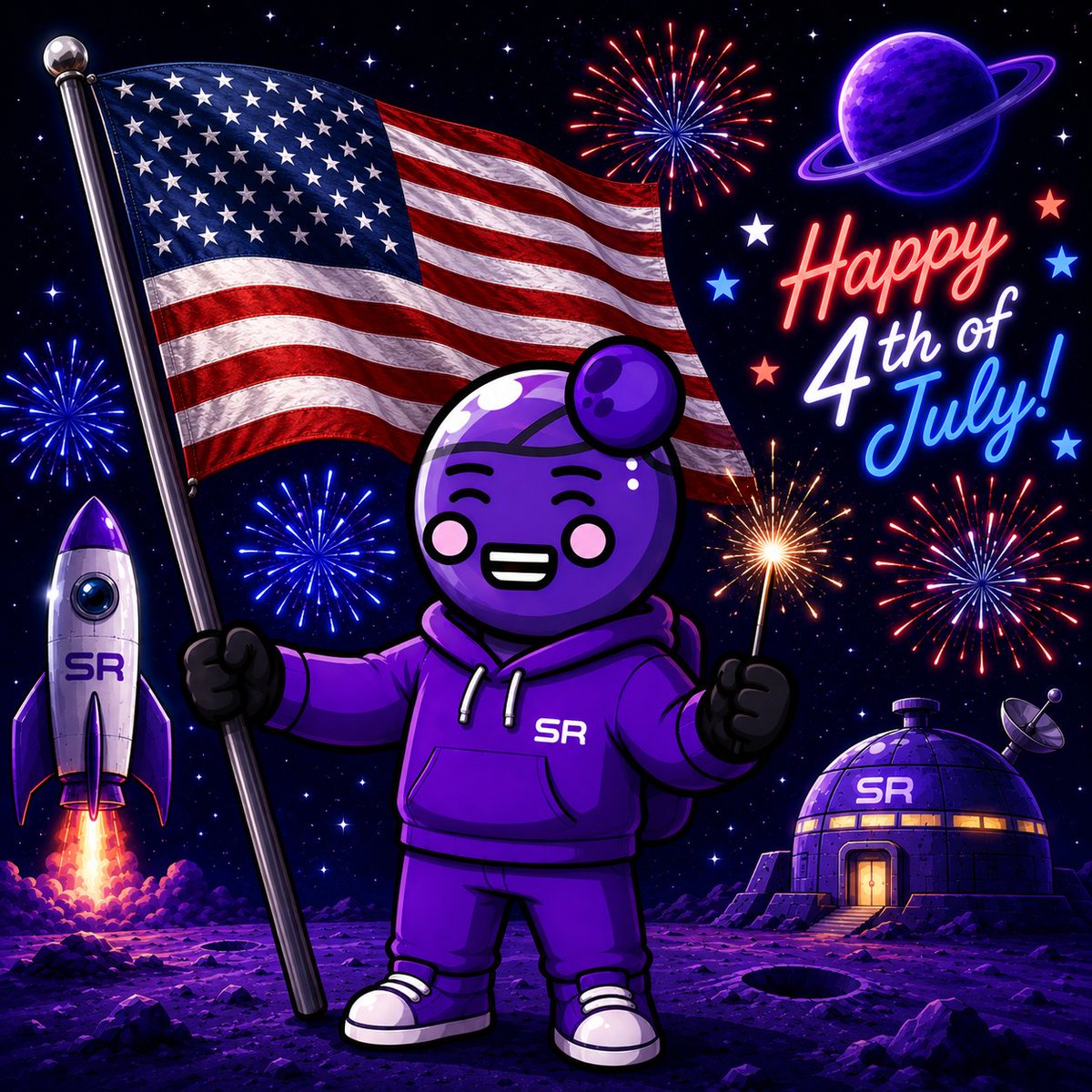 CallMeChenAgain's tweet photo. Happy 250 USA!!! 🇺🇲🇺🇲🇺🇲

I love giving back to the community, so if you're a holder of a @SpaceRidersXYZ or VoV don't forget to hop into the discord and participate in our Showdown by @illuminarylabs to win a Rider! Also, @GhostLabNFT bounties on my head and @zubic_eth ⚔️☠️ https://t.co/YeFOLwEvqf