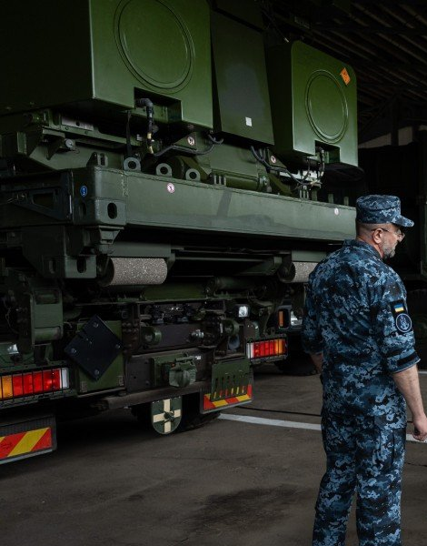 Jeff21461's tweet photo. 🇺🇦 What seems to be the first sighting of the Naval Strike Missile (NSM) in service with the Ukrainian Navy. https://t.co/CEqlBLjeNV