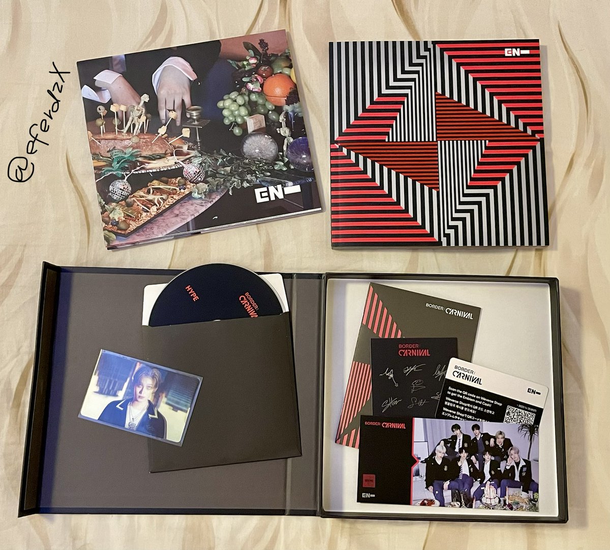 eferdzX's tweet photo. wts lfb ph
ENHYPEN Hype
BORDER: CARNIVAL Album
₱180

– on hand
– unsealed
– 1 sunoo pc
– dm/reply to mine
– no discount for payo

t. wts lfb ph enhypen carnival album pc photocard jungwon heeseung jay jake sunghoon sunoo ni-ki

#eferdzable #wtsenhypen #lfbenhypen #enhypen https://t.co/rykeI48p9U