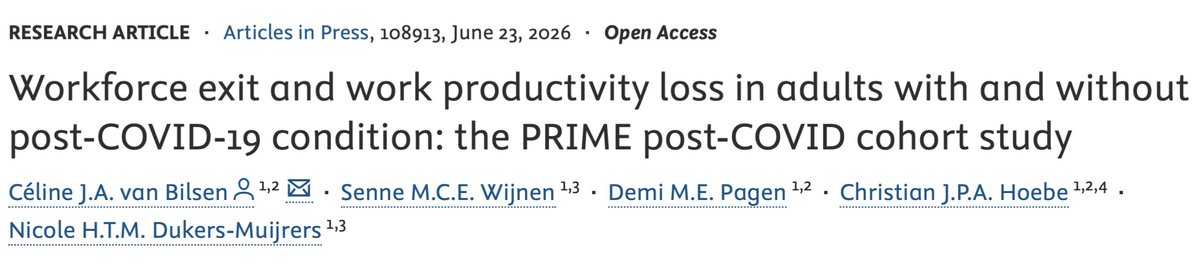 StevePhillipsMD's tweet photo. 🚨Breaking Long COVID Study 

2 years out: Long COVID patients were twice as likely to leave the workforce--3,000+ tracked, 46% couldn't work at all.

Nuremberg trials for the sociopaths who made this virus in the lab &amp; are responsible for millions of dead &amp; disabled innocents. https://t.co/Fo9aJ321xX