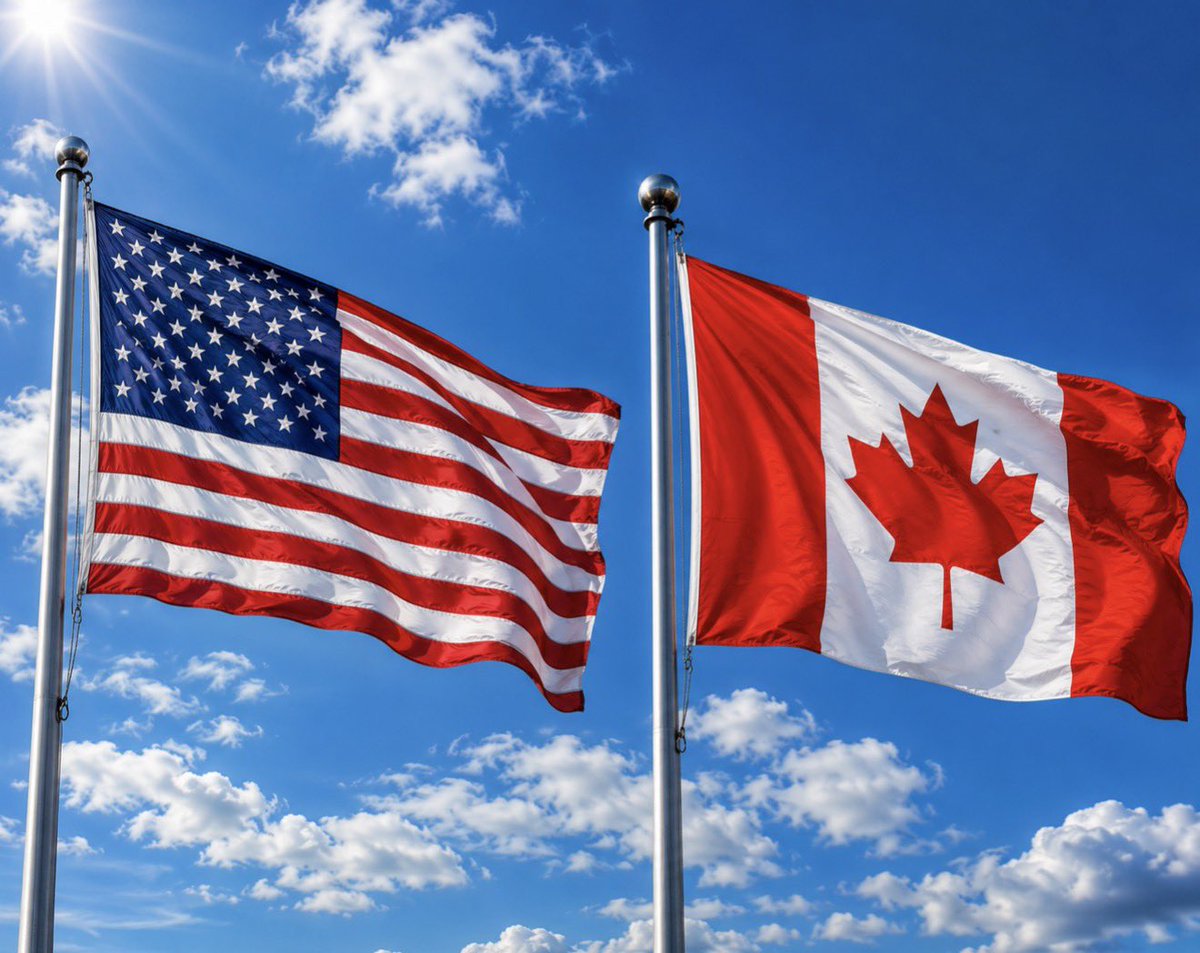 SenatorHousakos's tweet photo. Wishing our neighbours a happy 250th birthday and a very Happy Fourth of July! 🇺🇸🇨🇦

Our border may define where we live, but it’s our shared history, through good times and challenging ones, that has built a friendship rooted in democracy, freedom, and mutual respect. Here’s to the ties that have stood the test of time.