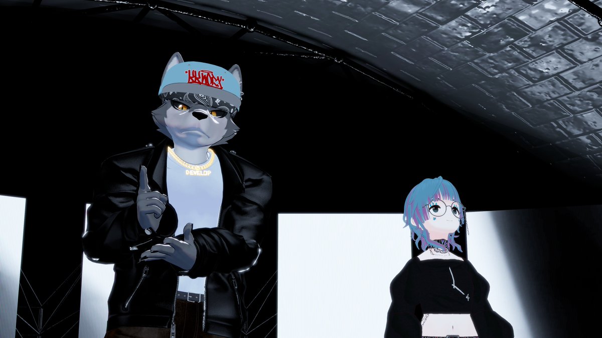 Dewey_g02's tweet photo. Re:MINISCENCE Vol.04 二重性
4:00A.M.はやっぱりいいね！

たまにトホホな表情をするルカさんw🤔
#VRCレミニセンス #VRChat https://t.co/Q5Vrtrp6m6
