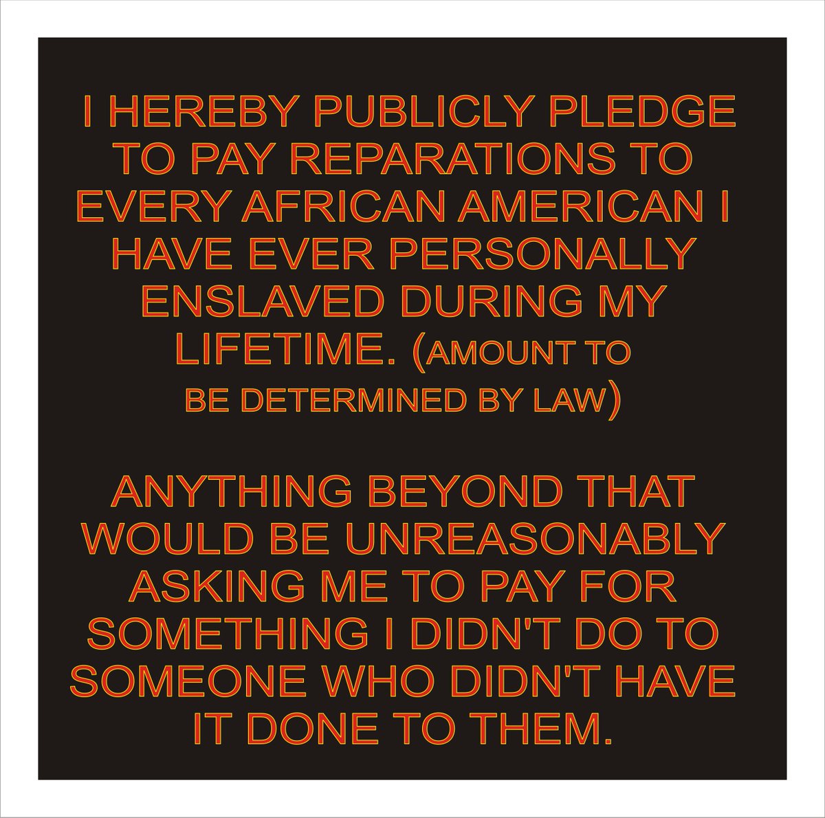 ThomasW38962121's tweet photo. @ForgiatoBlow47 Looks to me like ya already GOT your 'reparations" in the form of very generous EBT cards. https://t.co/wea23jCU1m