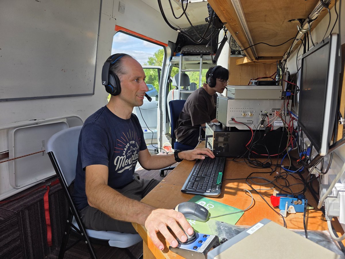 m1geo's tweet photo. All stations go for #RSGB #VHFNFD at @g3pye @cambhams - this year we're QRO with renewable energy solar powered... #hamradio https://t.co/Fdz7nZ8XYH