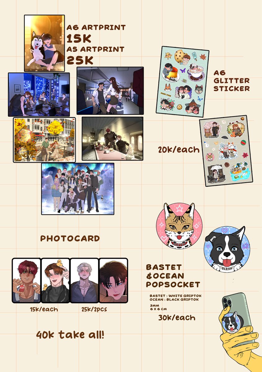 trxnoey's tweet photo. 🔁 RTs &amp; ❤️ are really appreciated! („• ֊ •„)੭💕

TrxNoey Merch Pre-Order is finally open! 🍂
🕖 PO Period: July 4–20
🇮🇩 Indonesia only

📎 Order via Jotform — link below! ⬇️ https://t.co/gOihybfvaf