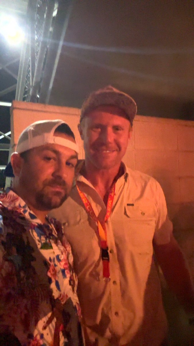 bjhemker's tweet photo. Had a great time celebrating America at @PostMalone and @HardyMusic concert the other night! Even got to meet one of the GOATS of Buckeye Football! @Bcarp3 https://t.co/Yu4bYiszdl