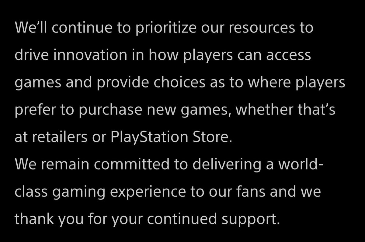 MimieKidd0's tweet photo. @dunkin_addict @Sony "You cant buy digital games elsewhere" ? Huh ?  I thought yall agree to ditch PS ? Just switch consoles or any other gaming medium if you feel iffy about PS store. https://t.co/enDcZzFfv4
