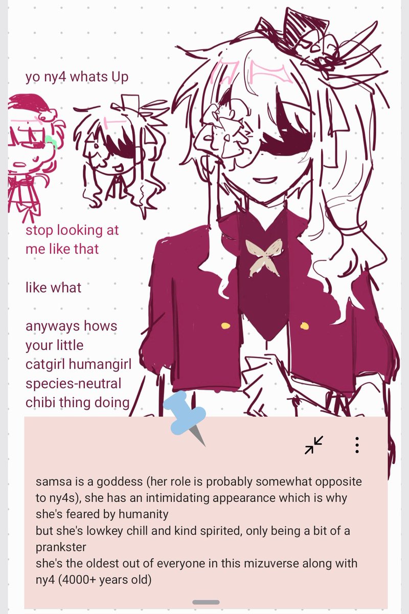 sp2yuuki's tweet photo. i became sentient a few days ago so now i can think for myself and with that ability i made up my very own mizuverse
ill draw my interpretation of the other mizukis soon https://t.co/BW2V0NkOsw