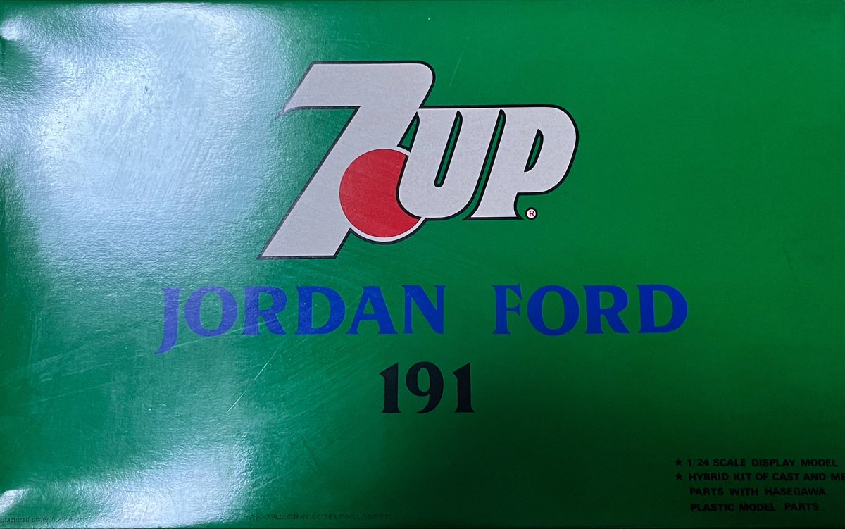 1/24 WAVE 7UP JORDAN FORD 191 ウェーブのジョーダン191はこんな感じ