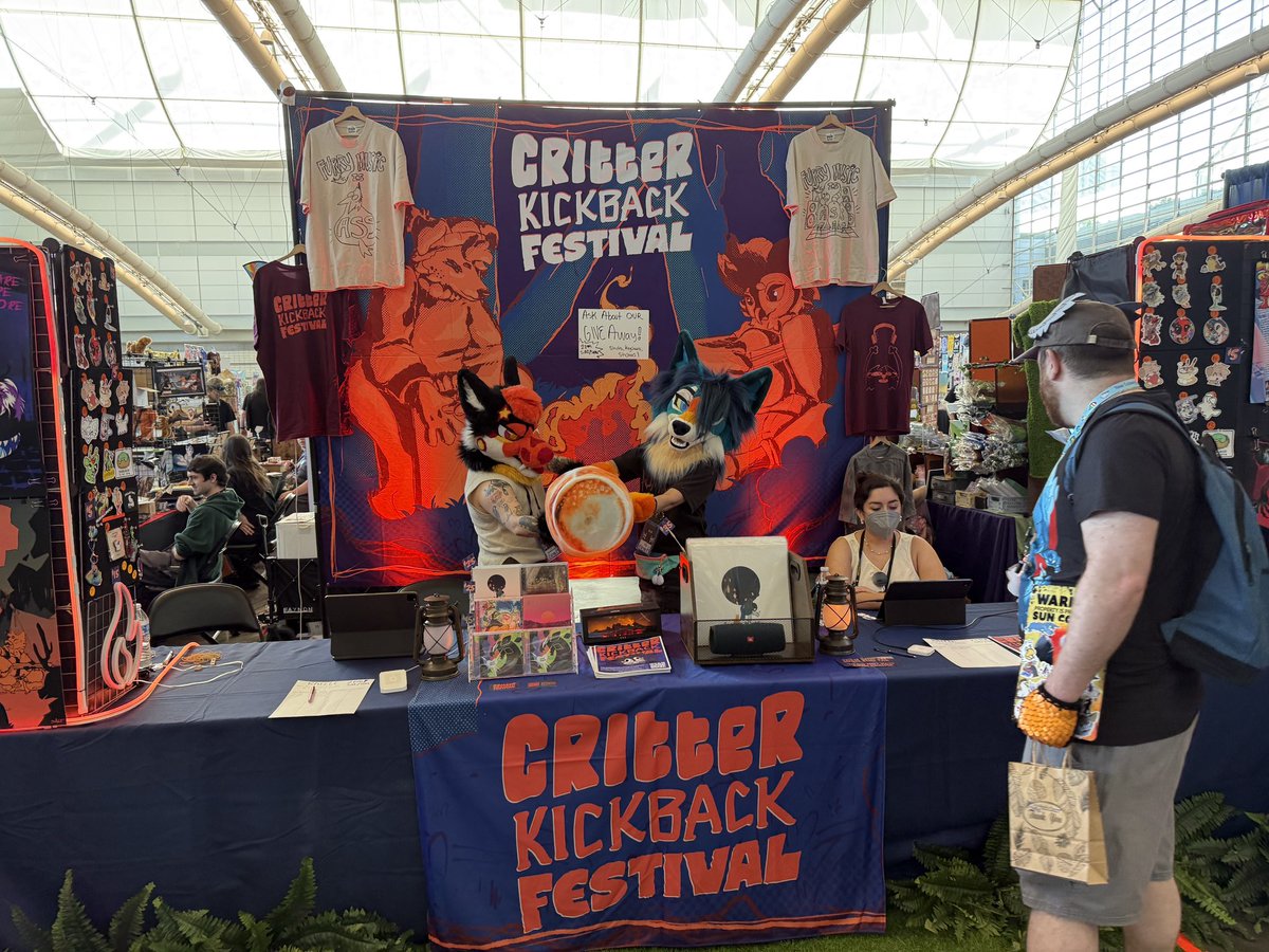 Critter Kickback Festival @ Anthrocon tweet media