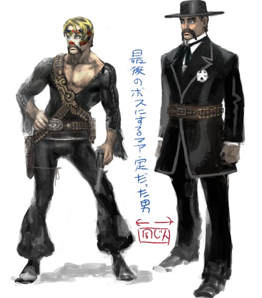 ShiningPidro's tweet photo. @gusinayaguzka @MiTo_0z Это особенно заметно по дизайнам Акимана для Red Dead Revolver. Игра всё ещё относительно приземлённая, но это не мешает ей иметь тонну колоритных и выделяющихся персонажей https://t.co/a0Nj0RaSdD