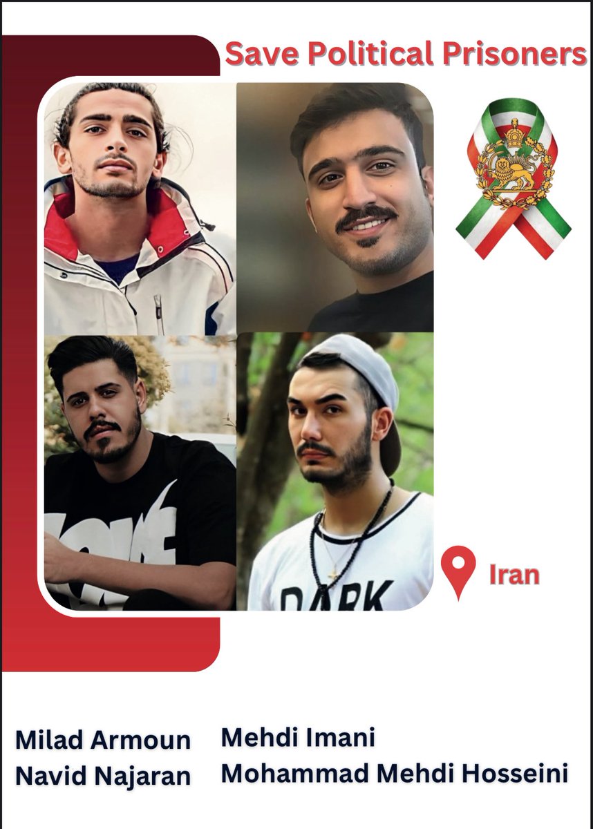 DGascoign3's tweet photo. 🚨 GLOBAL SILENCE IS KILLING THEM! 🚨 
The Ekbatan Boys in Iran are facing imminent execution. After their sentences were repeatedly manipulated, the final verdict has been changed to death! While the world shuts its eyes to the truth, we must step up and be their media. Every single retweet counts save their lives! #IranMassacre‌