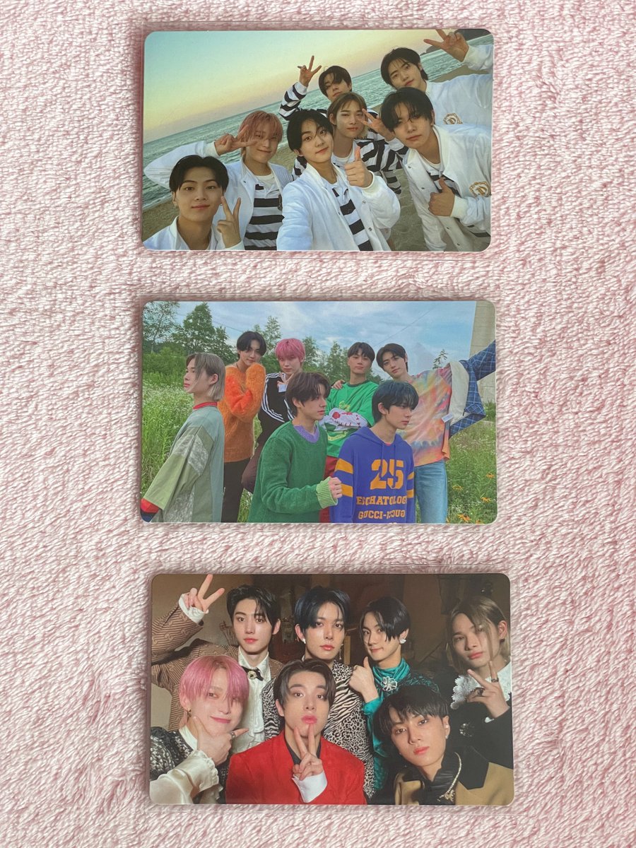 eferdzX's tweet photo. ENHYPEN GROUP PCS  
₱50 EACH 
₱120 SET  

– on hand 
– dm/reply to mine  

🏷️ enhypen enha engene sunki sunsun jay heesung jungwon jake wts lfb ph enha is 7

#eferdzable https://t.co/MrieMOJpC5