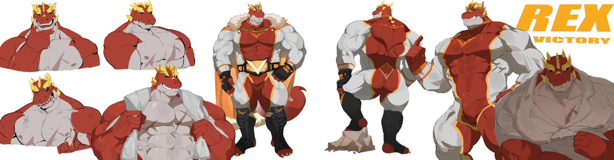 cozhngzh2's tweet photo. Tyragaon·Lizar
hero：REX victory
A warrior, a paleontology professor, a wrestler, a hero. https://t.co/6RehM9aK1E