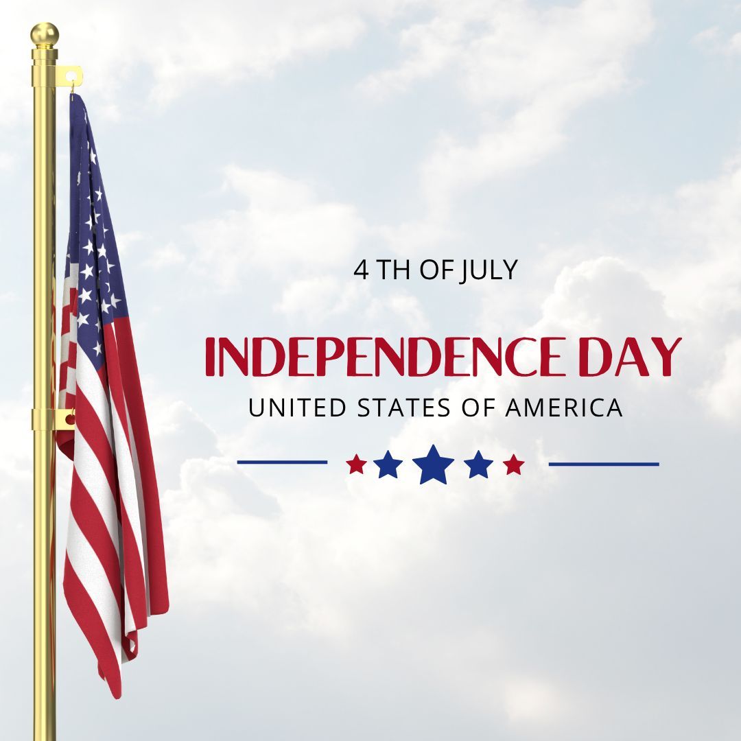 Keyfinancialgrp's tweet photo. Happy Independence Day from all of us at Key Financial Group! Wishing everyone a safe and enjoyable Fourth of July as we celebrate freedom, unity, and the spirit of our nation. https://t.co/hCtKLYUVVK