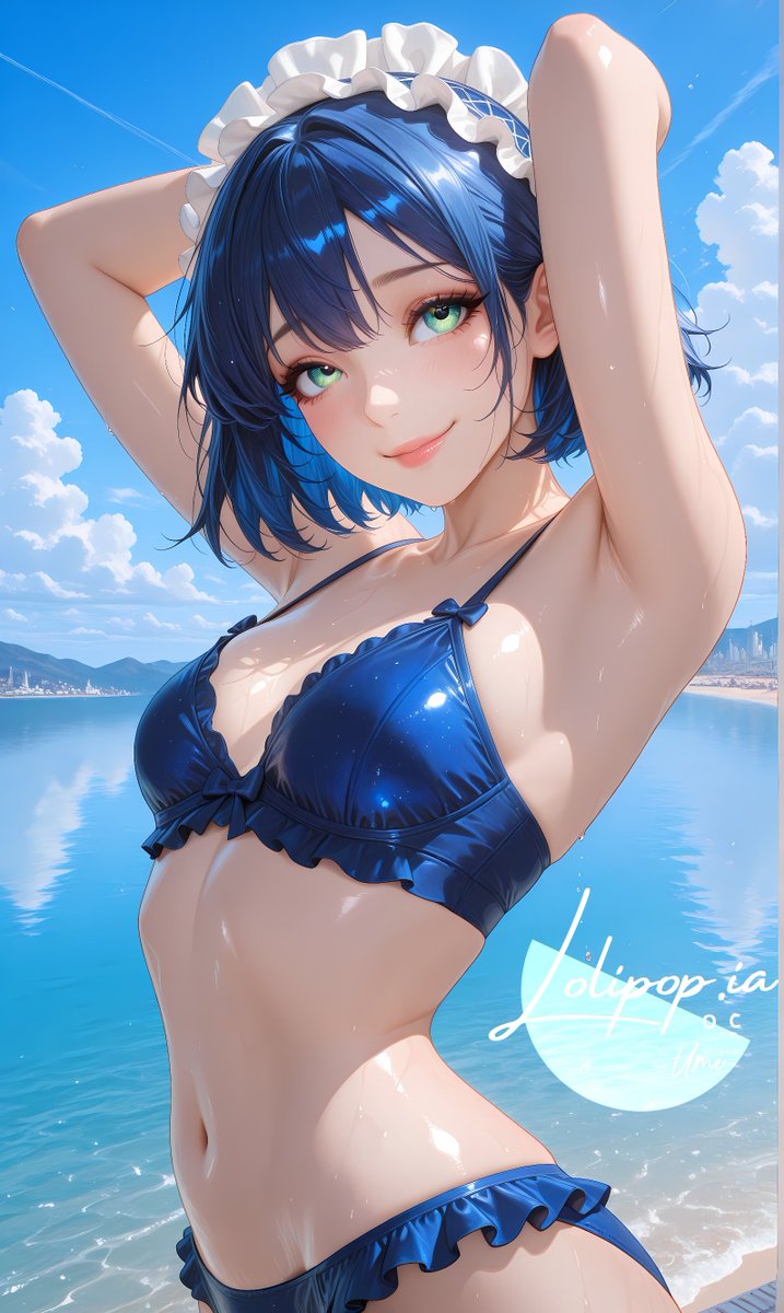 Lolipop_ia's tweet photo. Between the sky and the sea. 💙
Sometimes you don't need to say much to enjoy summer.
🔹Umi, Beach album 

✨ Save this post if you love UMI

#Aiart #aiartist #waifu #waifugirl #ocartwork https://t.co/baM8c8fTfT
