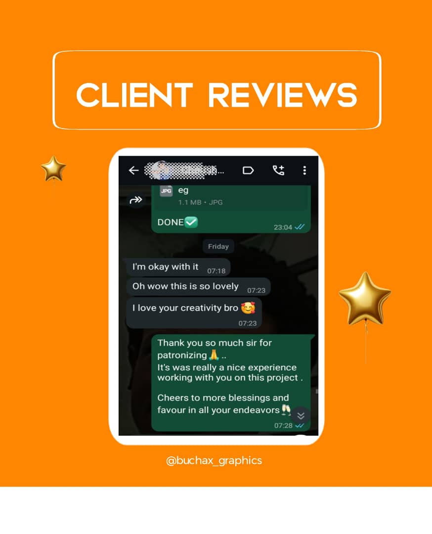 buchax_graphics's tweet photo. I deliver topnotch and the best when it comes to designs. My Creativity and expertise in the industry has no match 🤏 https://t.co/5io6mhwTF3