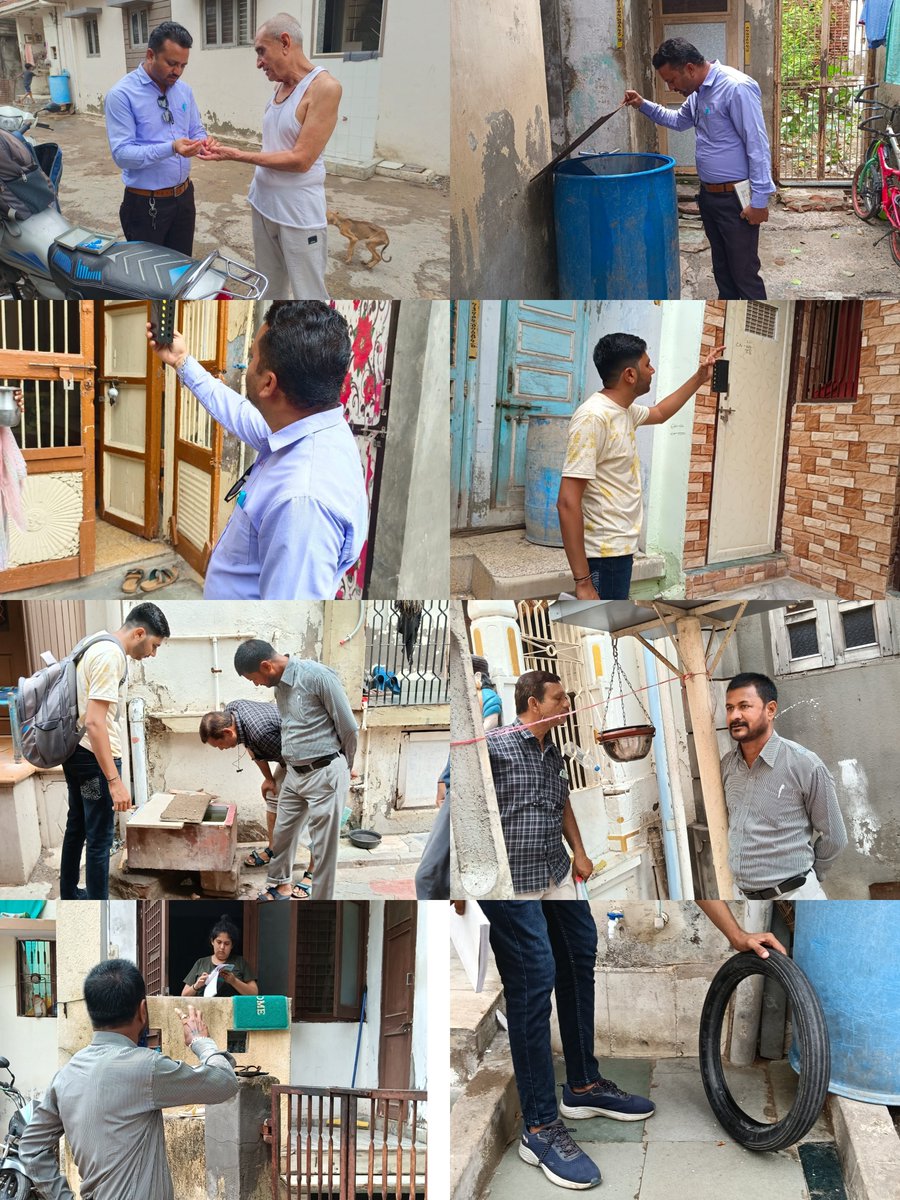 MahemdpurAAMPat's tweet photo. આજ રોજ ધીવટા વિસ્તાર માં THS શ્રી &amp; MTS શ્રી દ્વારા પોરાનાશક કામગીરી નું ક્રોસ ચેક તથા જુના ડેન્ગયુ પેસન્ટ ના ઘર ની મુલાકાત લેવામાં આવી https://t.co/8NcwMerYVE