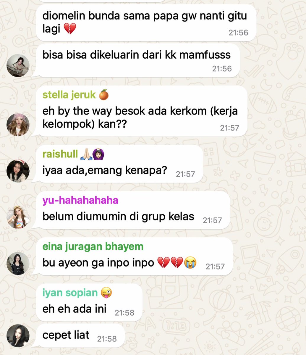 affjyyzf13's tweet photo. AU NEW ERA? ( alternatif universe )
part ( 2 ) maaf yaa jarang up soalnya sibukk,tapi aku usahainn ya โ๐ป๐
#justcontent #au #alternatifuniverse #yaksuri #eomhaegi #kimonz #shipper #keonsuni #hearts2hearts #hatcu #coer #cortis #butterflyera #justfriend #nohate #kpopers #fypใธ https://t.co/ktZiVm2aQd