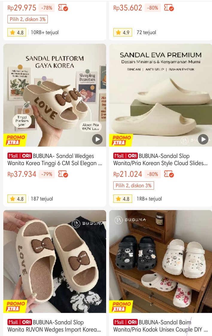 reallyIvyz's tweet photo. In this economy menemukan harta karun aka store yang jual sandal cangtipp dan gemes yang affordable ❤️‍🔥👣

★ A thread rekomendasi for y'all https://t.co/EMBUuk6qwo