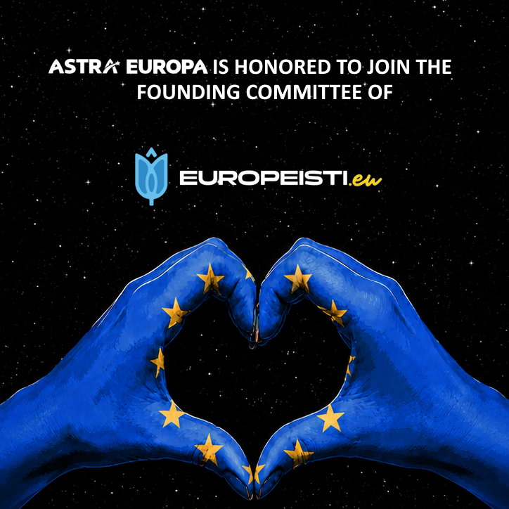 AstraEuropaEU's tweet photo. Exciting news! 🚀
Astra Europa has joined the Founding Committee of @europeisti_eu, a bold new Italian movement uniting Italy’s pro-European, federalist & centrist forces. 🇮🇹🇪🇺

We share Europeisti’s commitment to Ukraine, European sovereignty & unity. Let’s unite Europe’s patriots!