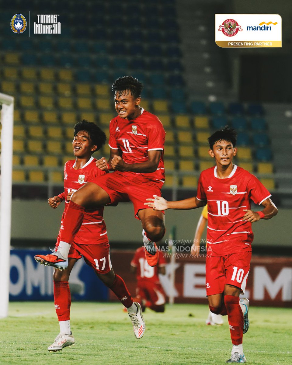 TimnasIndonesia's tweet photo. Dhamar membuka keunggulan 𝐆𝐚𝐫𝐮𝐝𝐚 𝐌𝐮��𝐚! ⚽️

‣ #TimnasDay
‣ #GarudaMendunia https://t.co/ppjvi6Q3TV