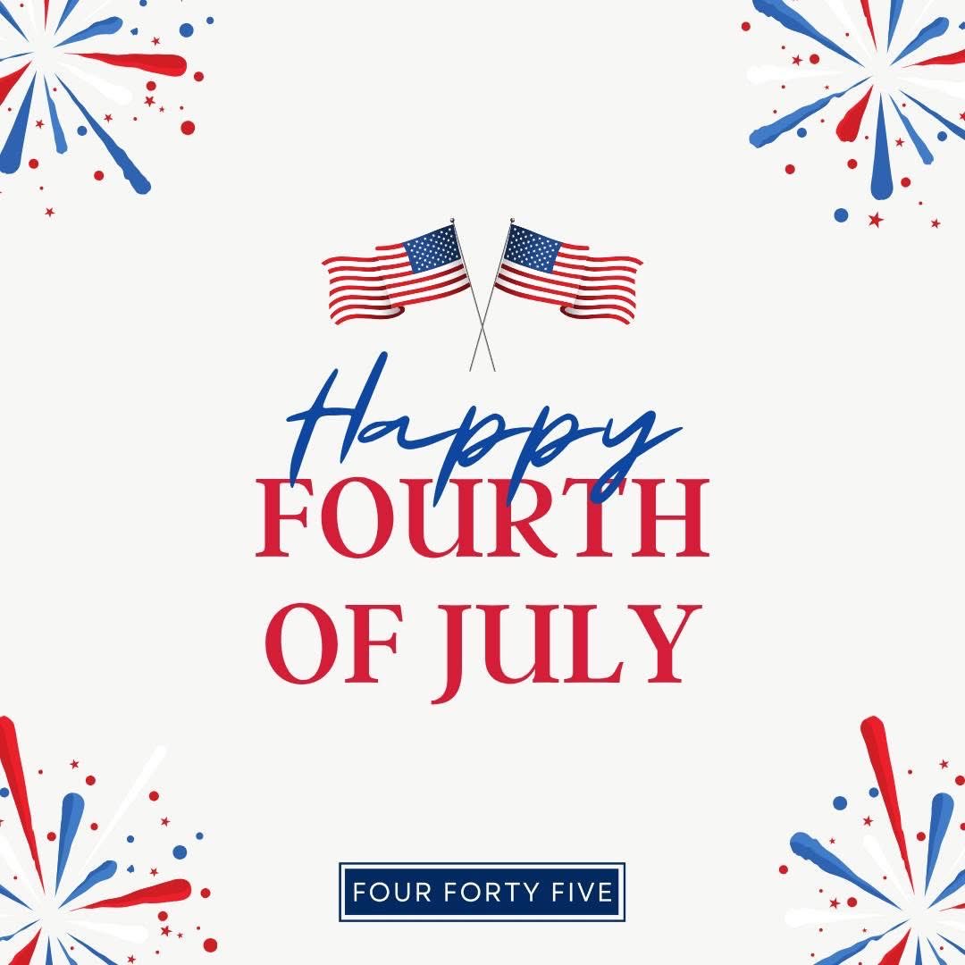 FourFortyFiveCo's tweet photo. 🇺🇸 Happy 250th Birthday, America! 🇺🇸

For 250 years, America has been built by entrepreneurs, innovators, dreamers, and hardworking small business owners who refuse to settle for average.

Happy America's 250th Birthday! https://t.co/gYA6w0exiH