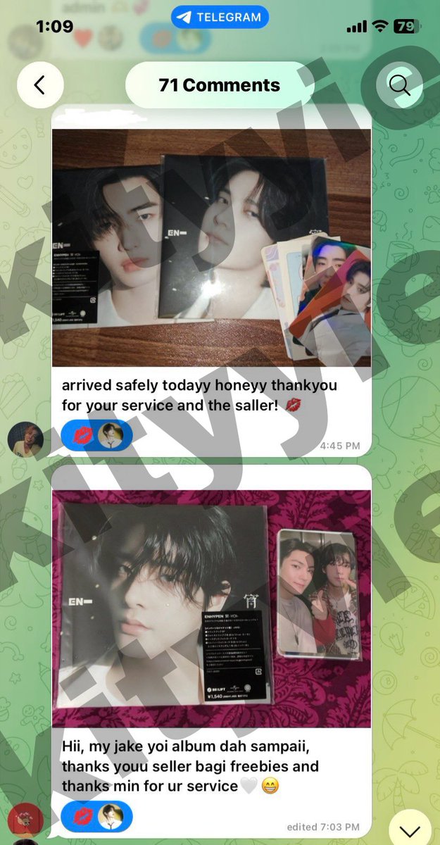 carrotsofme's tweet photo. Feedback from customer #feedbackkityyie https://t.co/PsH8JmyKWO