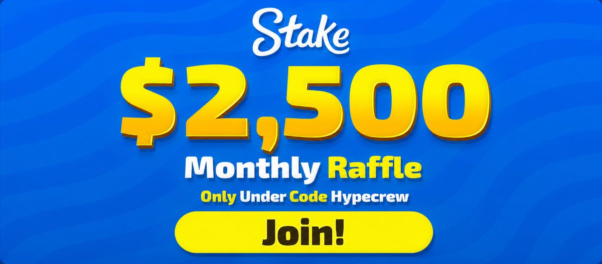 HypeBonuses's tweet photo. Everybody has a chance to win big in our monthly raffle!😎

$1 Wagered = 1 Ticket entry into our raffle with a top prize of $1000, only for those playing under code 'Hypecrew' on Stake 💎

💸 $50 GIVEAWAY 💸

💎TO WIN 2 X $25 GIVEAWAY, RT + Sign up under code 'Hypecrew' on Stake + COMMENT ON NEW YT VIDEO + COMMENT PROOF: https://t.co/ztviTM5NMu

Rolling in 24 hours⏰

#slots #crypto #casinorewards