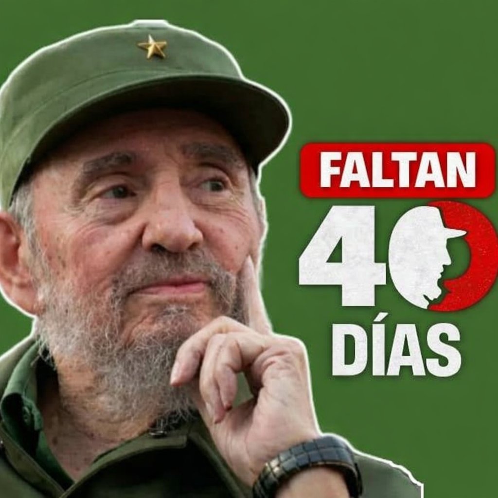 Dgsmjibacoa's tweet photo. ‼️ Cuba es símbolo de dignidad y resistencia‼️

🇨🇺Eso es lo que no pueden perdonarnos, que estemos ahí en sus narices ¡y que hayamos hecho una Revolución socialista en las propias narices de Estados Unidos‼️
#100AñosConFidel
#SaludMajibacoa https://t.co/KXZGjizrFd