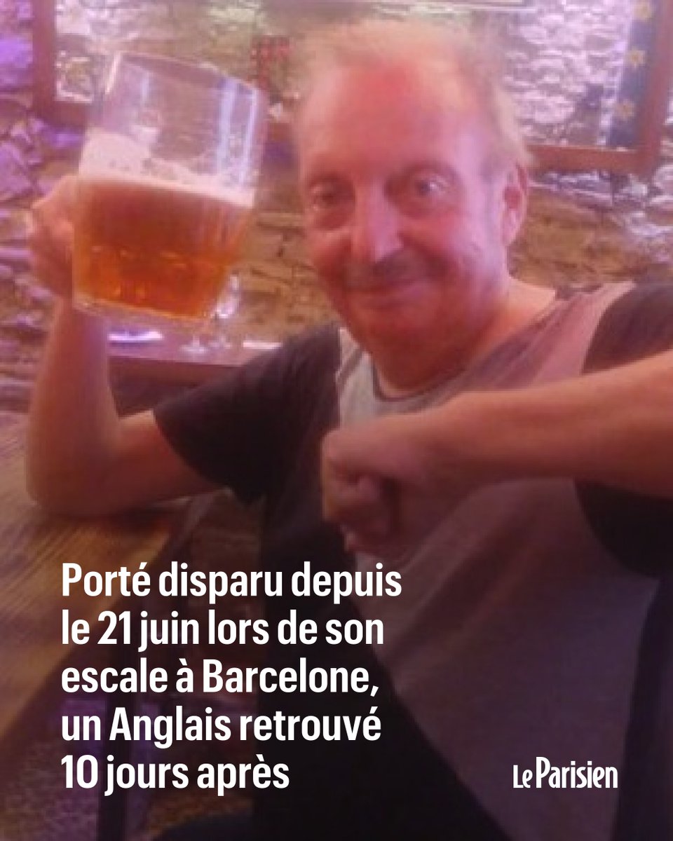 le_Parisien's tweet photo. Michael, 65 ans, est parti du Royaume-Uni pour se rendre aux États-Unis afin d'assister à Angleterre-Ghana le 23 juin. 

Sauf qu'alors que son passage à Barcelone ne devait durer que le temps d'une escale, ses proches y ont perdu sa trace... dès le 21 juin ➡️ https://t.co/NpjPtfWZAh