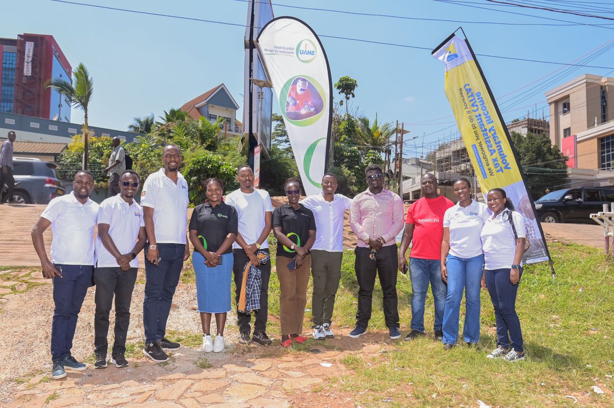 SHAUonline's tweet photo. What an amazing turnout! Thank you to everyone who showed up for the Blood Donation Drive β€οΈ
And thank you @PMI_UG_Chapter for making it happen.
Together we save lives. Letβs keep giving!
#BloodDonation #EACOSH2026 #VestedInSafety https://t.co/fnGOGa0IQP