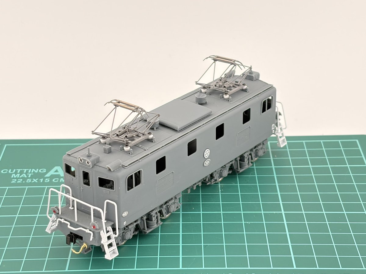 tomaremiyo's tweet photo. 7/12(日) JNMAにて秩父 デキ501,2の3DP製組立てキットを頒布します。ナンバー用インレタも用意しました。ぜひよろしくお願いします🙇

組立て見本は塗装が間に合いませんでした…組み立て方はこちらからどうぞ
https://t.co/SIaYqqKII9

#JNMA2026 https://t.co/cd5IG3Bas6